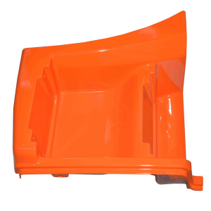 Щиток подножки правый (оранжевый) (альтернатива)