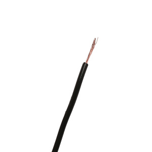 Провод ПГВА-0,75 черный (бухта 100м)