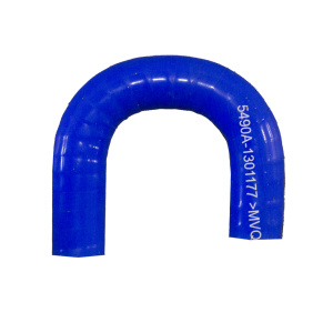 Патрубок радиатора синий (ПолиуретанДеталь)
