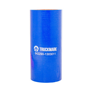 Патрубок радиатора верхний (силикон) синий (Ф42х110) (TRUCKMARK)