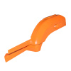 Панель передней части крыла левая 63501 (альтернатива) оранжевая