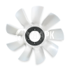 Крыльчатка вентилятора d=640мм, 9 лоп, дв.ISBe185, ISBe210, ISBe245, ISBe275, ISBe285, ISBe300) МАРК