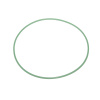Кольцо на гильзу (тонкое) зеленое силикон