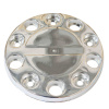 Колпак колеса 22,5 передний (ХРОМ,пластик, пустой) 