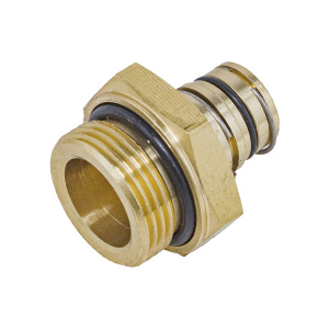 Соединитель переходник М22x1.5 P5 поворотный латунь