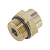 Соединитель трубки ПВХ,полиамид d=10мм М20х1.5 (фитинг прямой) латунь (Аналог CAMOZZI)
