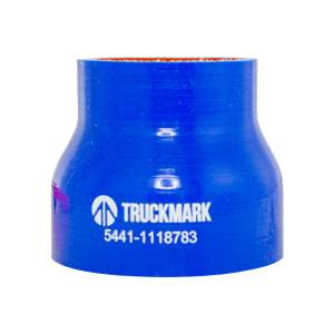 Патрубок интеркулера (силикон) синий (Ф50/70х65) (TRUCKMARK)