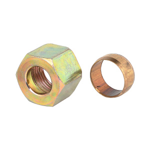 Р/к трубки медной ф16 (гайка+муфта)