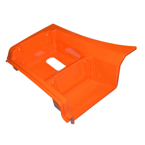 Щиток подножки правый (РИАТ) оранжевый