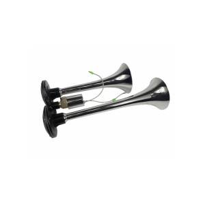 Сигнал двухрожковый 2 х KR 12/24V (хром)