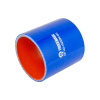 Патрубок интеркулера (силикон) синий (Ф70х80) (TRUCKMARK)
