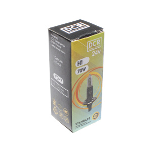 Лампа Н1 24-70 (Р14.5s) галоген DCR