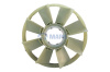 Крыльчатка вентилятора d=750мм в обечайке (8 лопастей) а/м КамАЗ 5490 (TRUCKMARK)