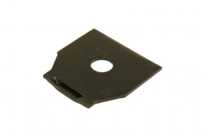 Пластина крепления полурессоры (плоская) BPW 30x120x125х5 (TrailerParts)