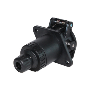 Евроразъем АБС (Вилка с крышкой /15 контактов)