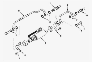 Адаптер соединительный (штуцер ТННД) Cummins ISL 