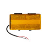 Фонарь габаритный 1430012 жёлтый 12В универсальный с неоновым маркерным светом и с нижней белой под 