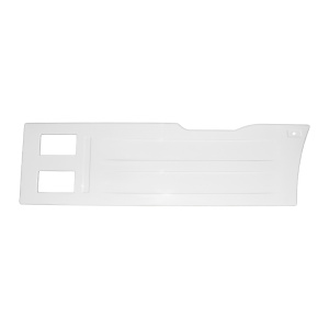 Панель бокового ограждения левая (белая) (Автопласт)