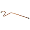 Трубка 1-но цил.компрессора (медная кривая 1м) Альтернатива 