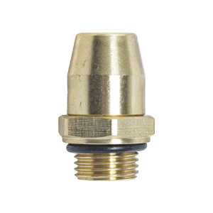 Соединитель трубки (аналог 800100801615)М16хТ10 (фитинг прямой латунь)