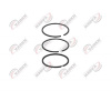 Комплект поршневых колец компрессора КАМАЗ/MAN/IVECO (STD)(D=92, 2.5x2.5x4.0) (VADEN)