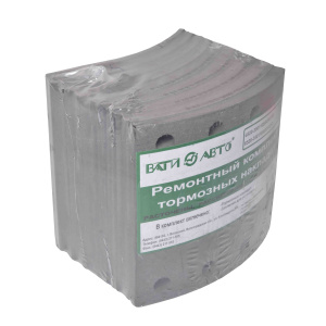 Р/к тормозных колодок 6520 (ВАТИ) 