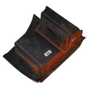 Щиток подножки левый (РИАТ) оранжевый