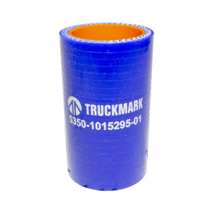 Патрубок радиатора нижний (силикон) синий (Ф32х70) (TRUCKMARK)