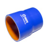 Патрубок интеркулера (силикон) синий переходник (Ф75/70х90) (TRUCKMARK)