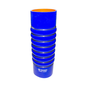 Патрубок интеркулера (силикон) синий (Ф90х290) (TRUCKMARK)