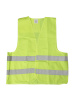 Жилетка безопасности 5607 (зеленая, светоотражающая)