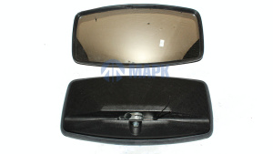 Зеркало V8 (410х195 полусфера) с подогревом