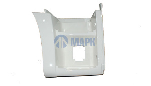 Щиток подножки правый (белый) (Технотрон)