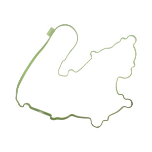 Прокладка клапанной крышки 5340 зелёная силикон