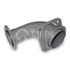 Патрубок приемный а/м КАМАЗ Евро правая (под ТКР Schwitzer) 6 отверстий МАРК