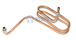 Трубка 1-ц. компрессора (медная охладитель) Альтернатива