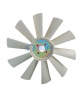 Крыльчатка вентилятора 238 (ПЛАСТИК) внутр d=50 мм (TRUCKMARK)