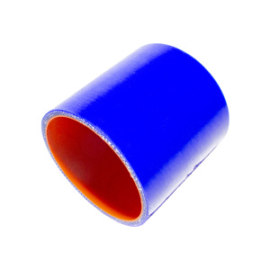 Патрубок ТКР (силикон) синий (Ф76х80) (TRUCKMARK)