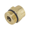 Соединитель трубки ПВХ,полиамид d=12мм М22х1.5 (фитинг прямой) латунь (Аналог CAMOZZI)