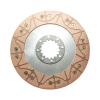Диск тормозной клепаный С УЗОРОМ н/о (205мм) МТЗ-82, -1221 (аналог)