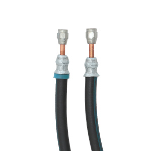 Шланг манометра (гайка+гайка) (600 мм.) УРАЛ