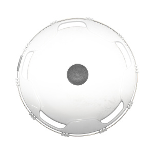 Колпак колеса (ТУРБО) задний,белый R-22.5