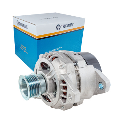 Генератор (14В 90А) для а/м ГАЗ, УАЗ с дв. 4216 (TRUCKMARK)