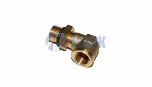 Адаптер угловой М16хМ16 (латунь) (TrailerParts)