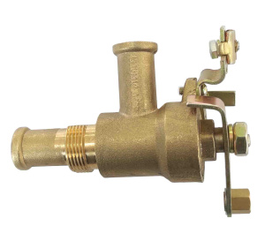 Кран отопителя (бронза) (TRUCKMARK)