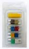 Набор предохранителей МИНИ (8шт.:5А,7.5А,10А,15А,20А,30А) (с пинцетом, в блистере) к-т