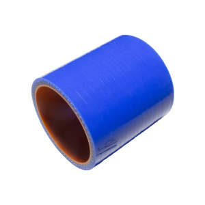 Патрубок интеркулера (силикон) синий (Ф53х67) (МАРК)