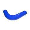 Патрубок радиатора нижний (силикон) синий угловой (Ф60x230/190) (TRUCKMARK)