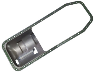 Прокладка поддона с желобом а/м КАМАЗ Строймаш