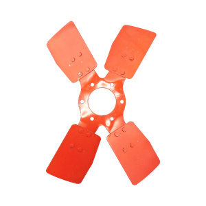 Вентилятор МТЗ металлический 4 лопасти (крыльчатка) Аналог